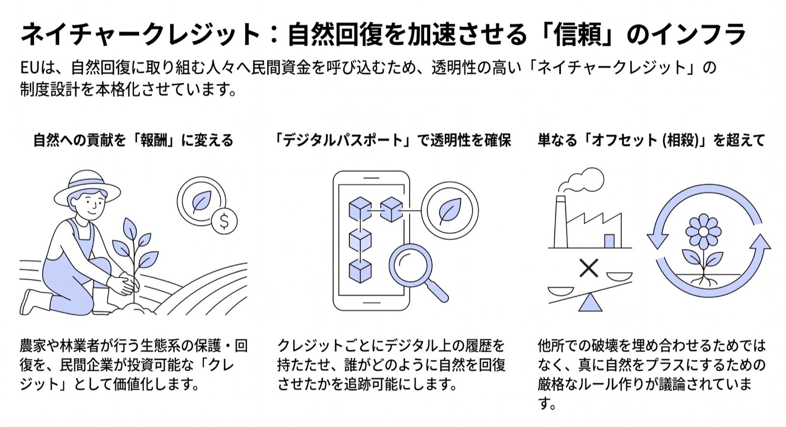 ネイチャーポジティブ×環境情報化 図版1