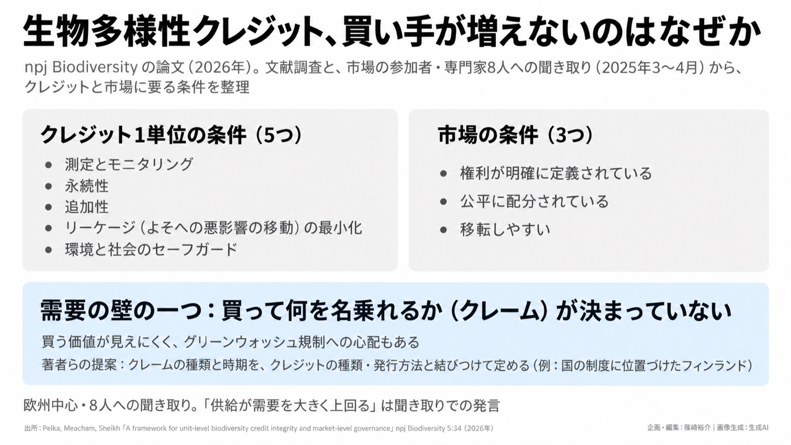 自然クレジット×市場設計／名乗れるルール 図版1